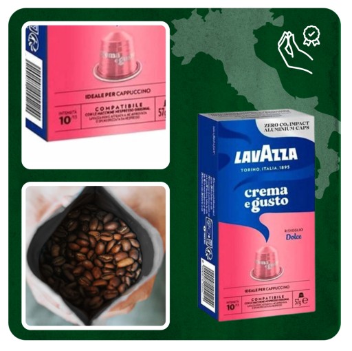 Nespresso Lavazza Crema e Gusto Dolce 10 kapsúl