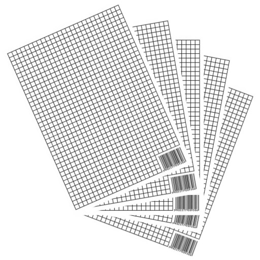 RULE UNIPAP Grid Line A5, sada 5 kusov