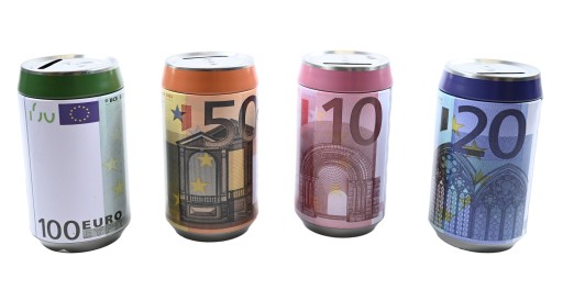 EURO PRASIATKO PENIAZE MÔŽU RAZIŤ BANKOVKY RÔZNYCH DIZAJNOV