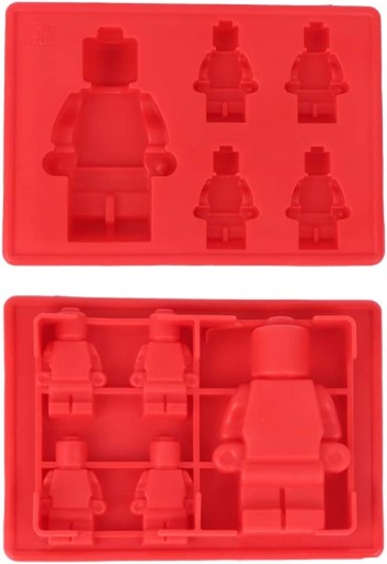 SILIKÓNOVÁ FORMA LEGO SVIEČKA FORMA ĽADOVÁ ŽELÉ