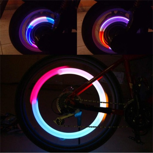 LED BICYKEL SVETLO SVETLA KRYT SPACE BICYKEL PRE BICYKEL 1 ks