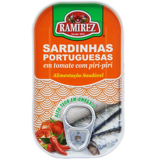 Pikantné sardinky v paradajkách Ramirez 125g