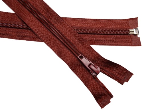 Zips 5, špirála, 85 cm, hnedá