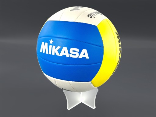 VOLEJLOVÝ FUTBALOVÝ STOJAN vyrobený z PLEXI PLEXIBILNEJ DRŽIAČA NA LOPTIČKU MILK FROST