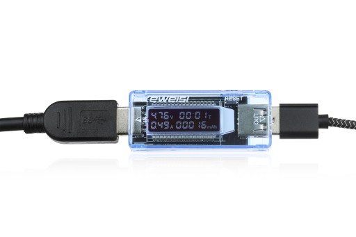 USB TESTER MERAČ NAPÄTIA AKTUÁLNEJ KAPACITY BATÉRIE VOLTMETER AMPÉR