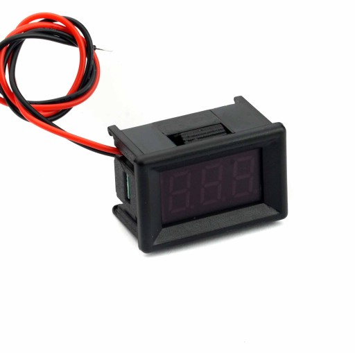Digitálny voltmeter pre 30V DC LED červený 0,36