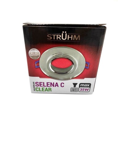 SELENA C CLEAR kruhové stropné svietidlo
