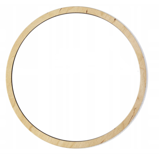 Drevená obruč, lapač snov 28cm/4mm