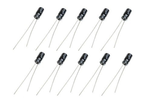ELEKTROLYTICKÝ KONDENZÁTOR 1uF/50V 105C 10 KS