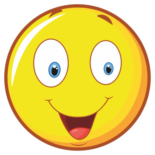 NÁLEPKA NA OKENNÉ ZRKADLO SKLENÁ TVÁR SMILE