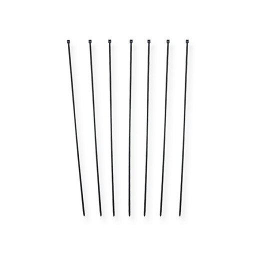 Qoltec Sťahovací pásik 3,6 * 300 mm Nylon UV Black
