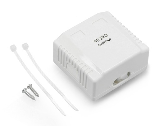 ICT zásuvka na povrch FTP 2xRJ45 kat