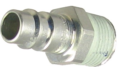 Pneumatický konektor typ 1625, pozinkovaný, vonkajší závit 3/8