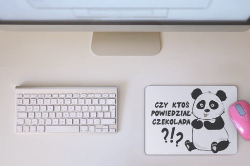 Vtipná podložka pod myš medvedíka PANDA