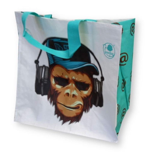 Nákupná taška 34x34x18 DJ Monkey 1 ks