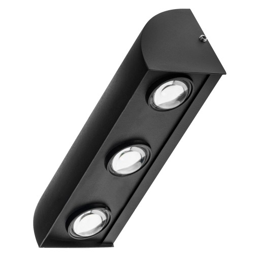 LED fasádne nástenné svietidlo 3W 270lm Vonkajšie záhradné nástenné svietidlo