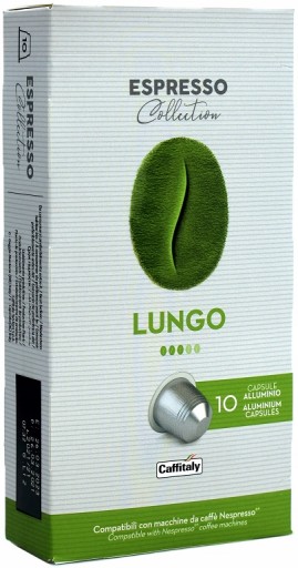 Kapsule Caffitaly Lungo pre Nespresso 10