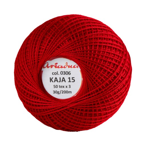 Kaja nite 15 30 g Ariadna 0306 ČERVENÁ - NAJVÄČŠÍ SORTIMENT FARIEB