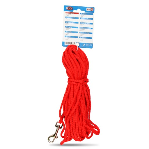 Trixie LEASH TRAINING Lano červené 15m