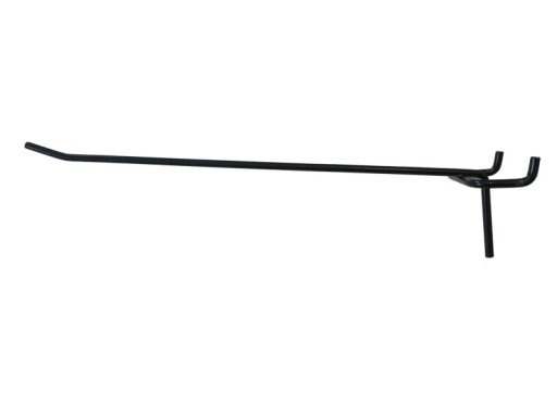 JEDNOHÁKOVÝ PRIESTOR SHOP SLATWALL ČIERNA 25 CM