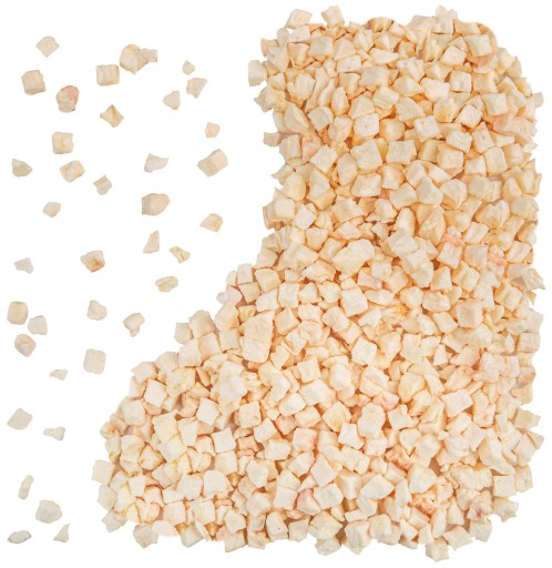 MRAZOM SUŠENÉ JABLKO kocky jablka bez šupky 20 g čerstvé a chrumkavé