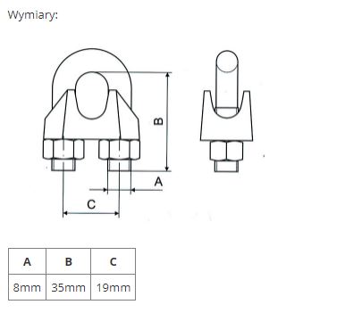 Objímka na lano luku 6mm (ks)