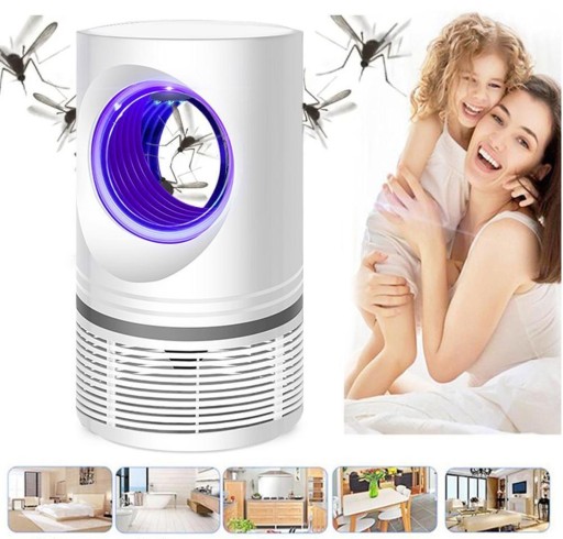 UV INSEKTICÍDNA LAMPA PRE KOMÁRE, HMYZ, muchy, osy, MOLE, USB VEĽKÉ
