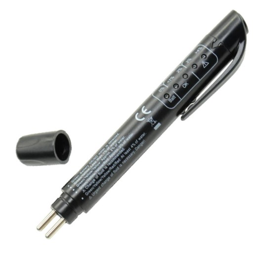 TESTER MERAČA BRZDOVEJ KVAPALINY DOT 3 4 5 LED