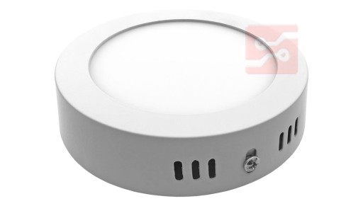 Okrúhly prisadený LED panel Gerrit 6W 230V 3000K