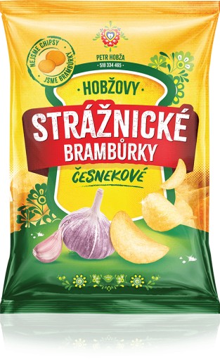 Strážnické Bramburky České cesnakové lupienky 60g