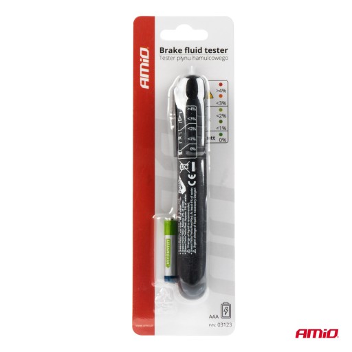 Tester brzdovej kvapaliny AMIO-03123