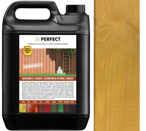 Farbenie impregnácia dreva PERFECT WOOD 1 L BOROVICA 12 m2