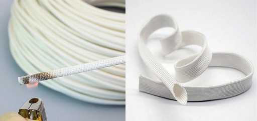 TRYTHITE Trubička zo sklenených vlákien potiahnutá silikónom 2,5 mm oplet 1M