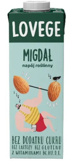 Sante LOVEGE MANDĽOVÝ nápoj bez cukru 1L