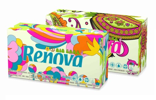 Papierové vreckovky Renova Bio Care 80 ks