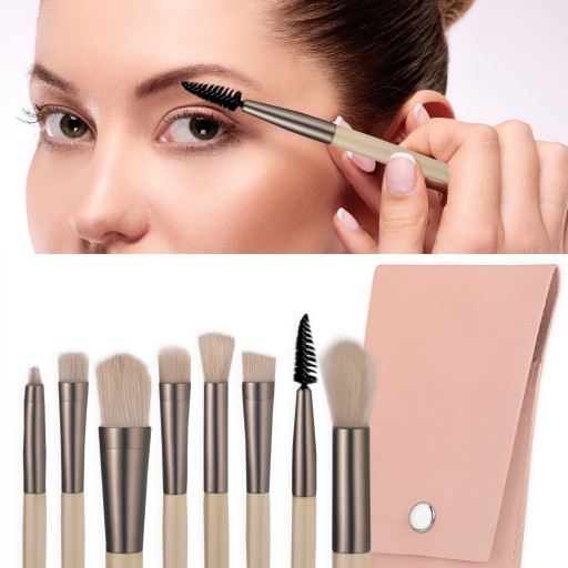 ŠTETECE MAKEUP štetce sada 8 ks + Púzdro
