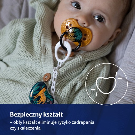LOVI retiazka na cumlík JUNGLE VIBES 10/892
