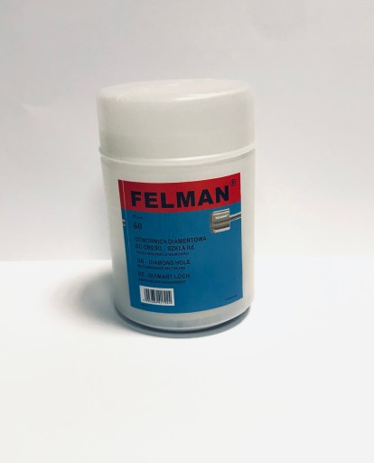 FELMAN Diamantová dierovacia píla na sklo, kameninu a keramiku, 50 mm