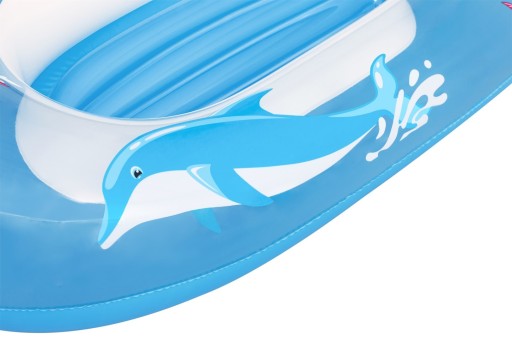 Pontónový modrý delfín 102x69 cm BESTWAY
