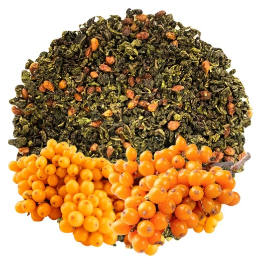 Čaj OOLONG POWER OF SEA BITCH 100g prírodný rakytník