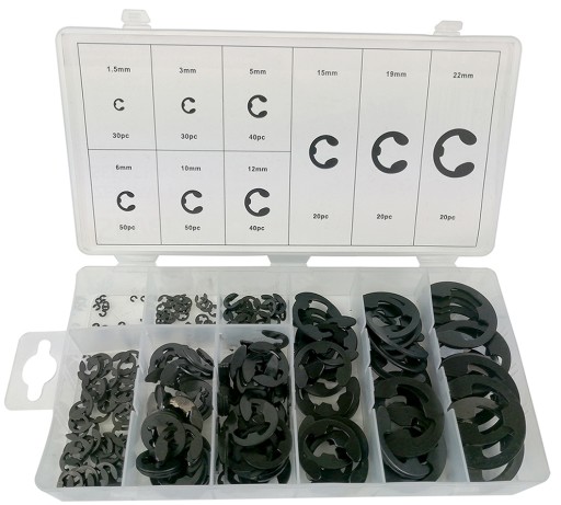 BINDERS E-CLIP BINDERS KRÚŽKY SADA 300 KS