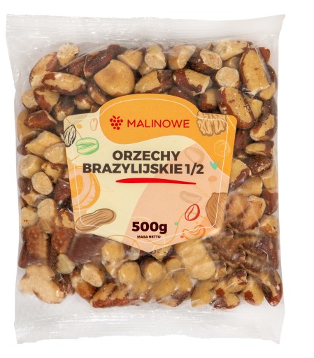 POLOVIKY Brazílskych Orieškov 500g PRÉMIOVÁ PRÍRODNÁ KVALITA