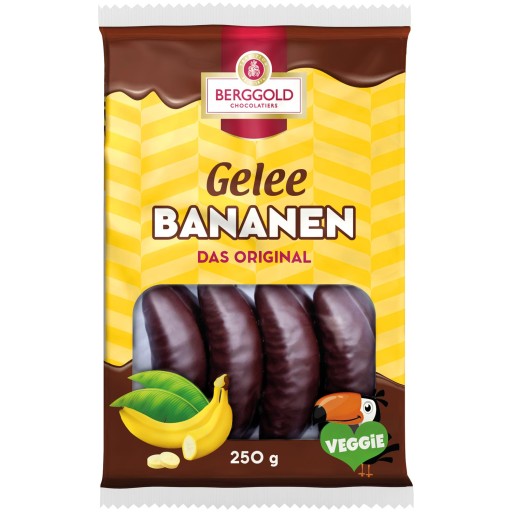 Berggold Banana Jelly 250 g z Nemecka