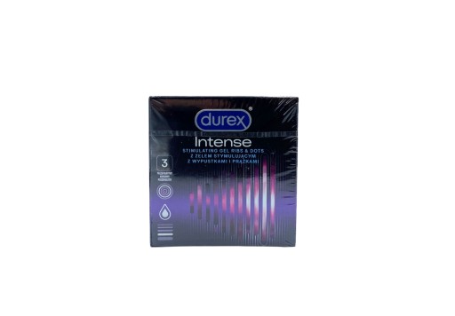 Kondómy Durex Intense 3 ks.