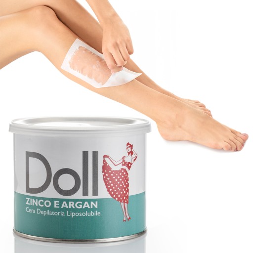 DOLL Xanitalia Depilačný vosk na odstraňovanie chĺpkov v plechovke ARGAN 400 ml