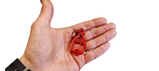 Kľúčenka ala kľúčenka Squid Game