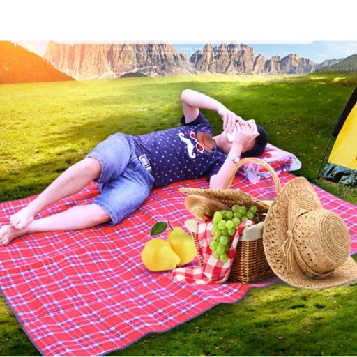 IZOLOVANÁ PODLOŽKA, PLÁŽOVÁ PIKNIKOVÁ DEKA, KEMPINGOVÁ, VEĽKÁ, ZELENÁ