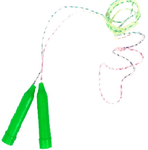 Švihadlo RAINBOW šnúrové, 190 cm