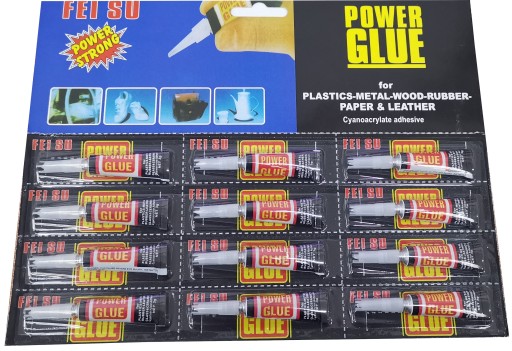 POWER GLUE EXTRA STRONG sada 12 kusov STRONG