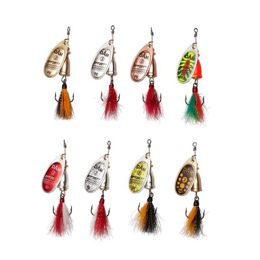 Spinnerbait Dam Effzett Executor 4/8g DRESSED RF RED